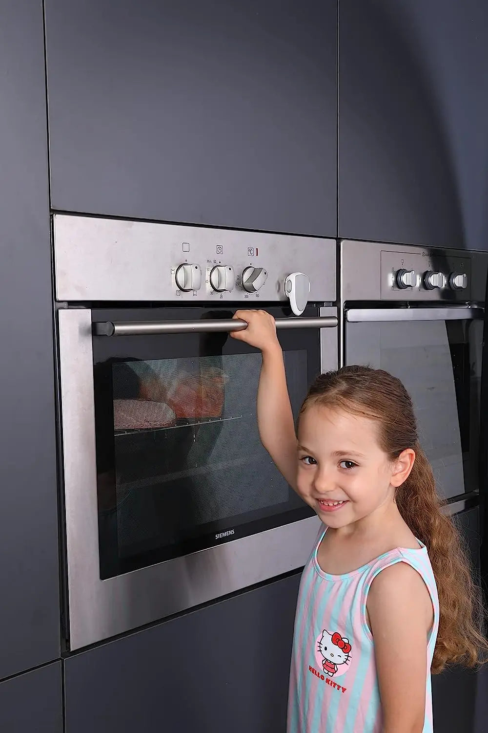 Oven Door Safety Lock