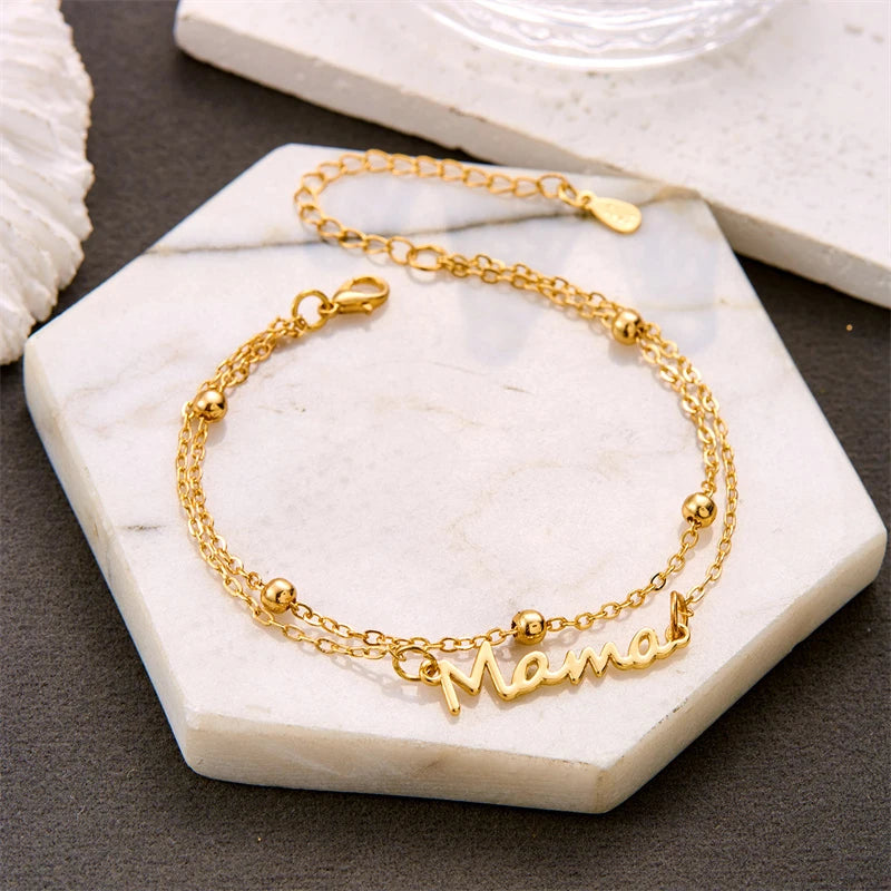 Mama Pendant Bracelets
