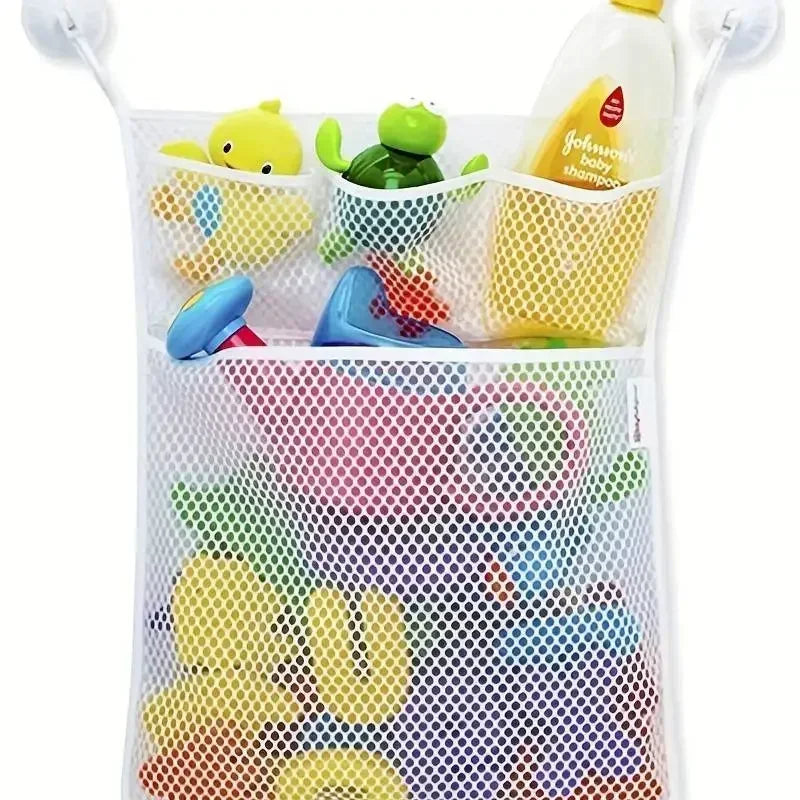 Suction Cup Mesh Bath Toy Storage Bag