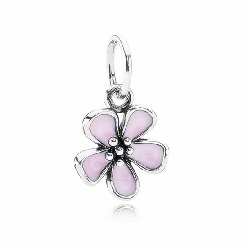 Pink Flowers Series Cherry Blossom Charms