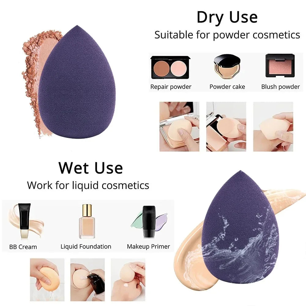 12pcs Makeup Sponge &  Beauty Blender Set