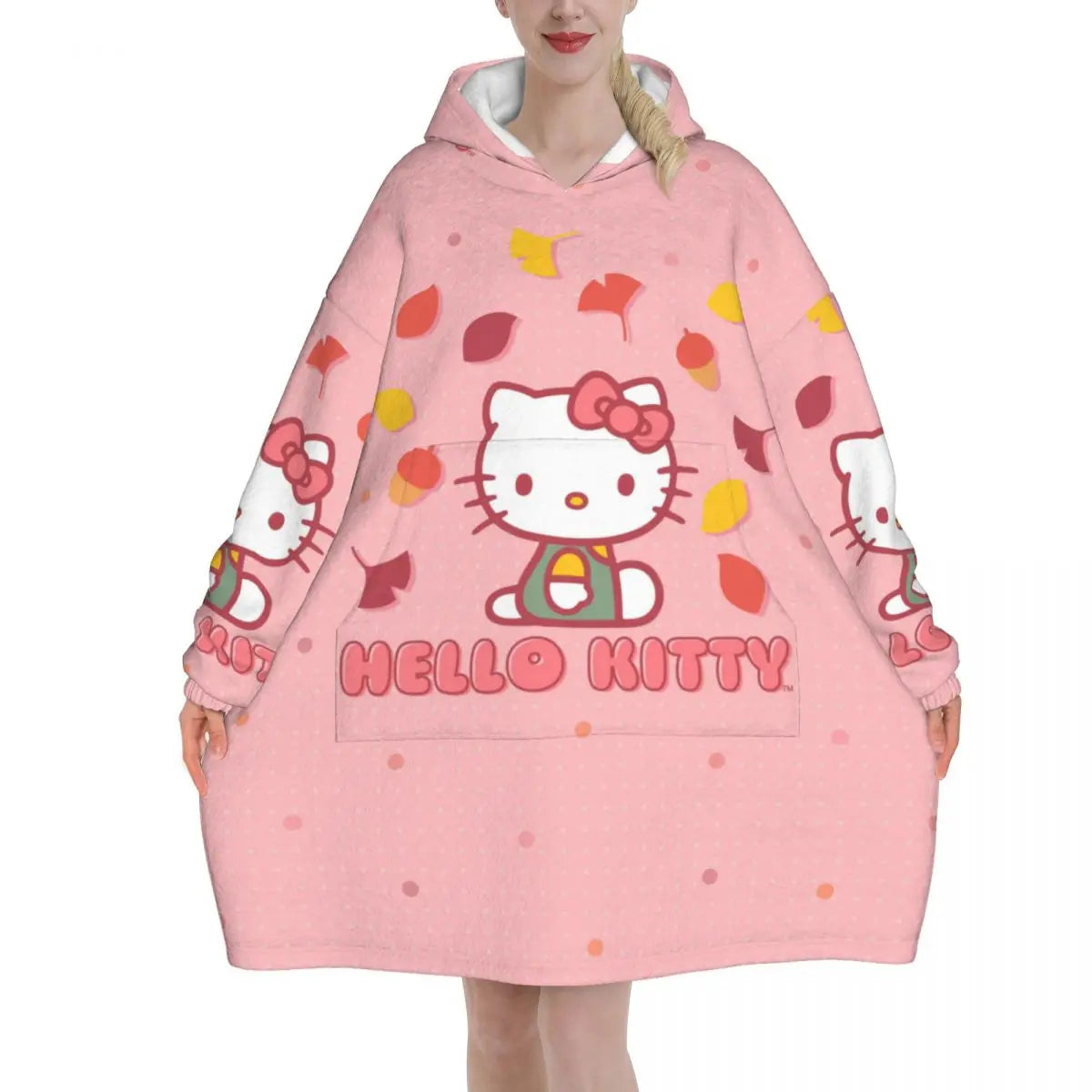 Hello Kitty Oversized Blanket Hoodie