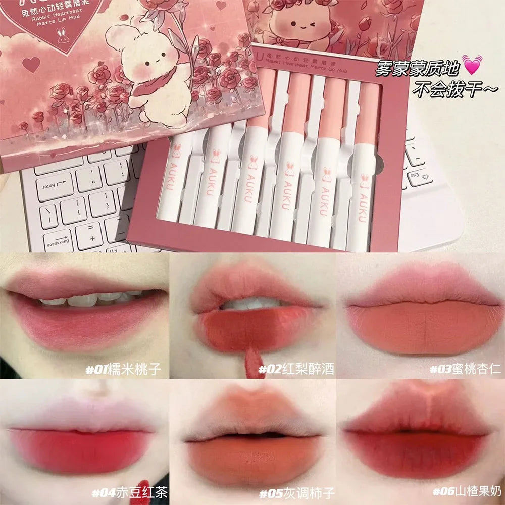 Waterproof Matte Lipstick Set