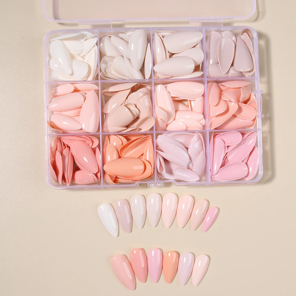 360pcs Solid Colour Fake Nails