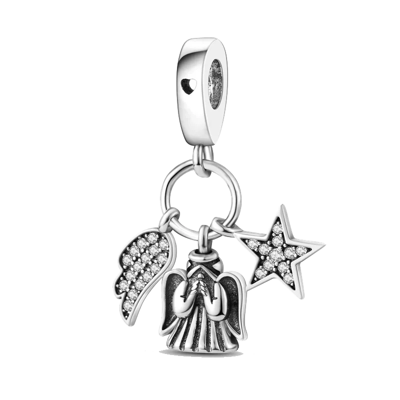 925 Sterling Silver Mothers Day Bracelet Charms