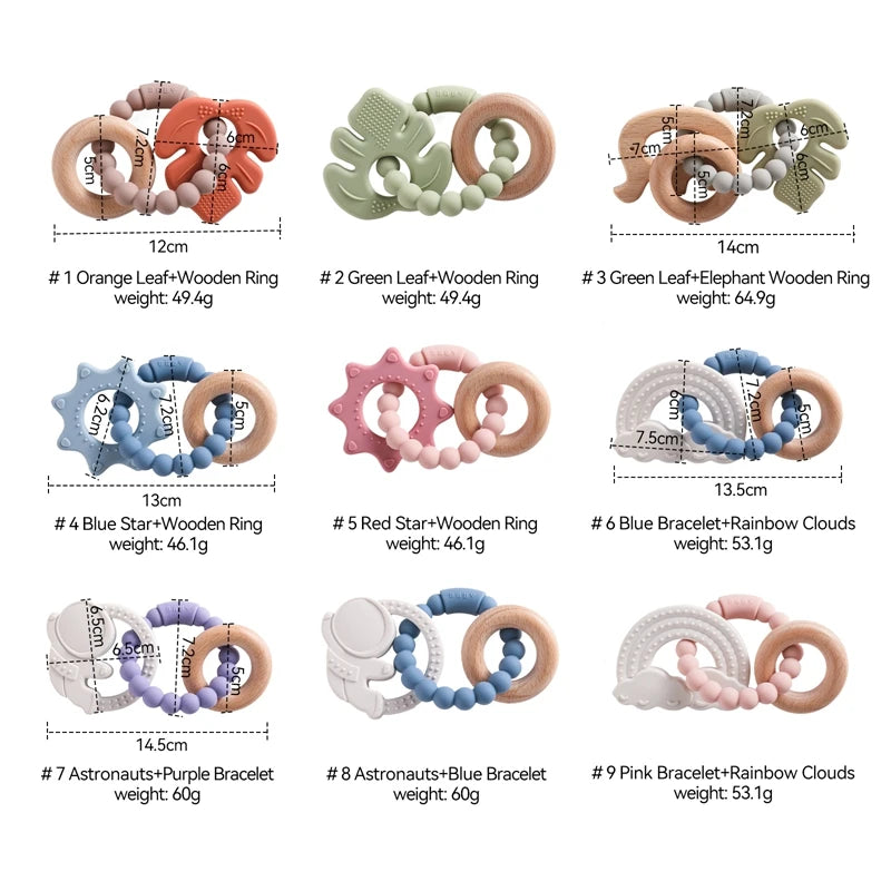 Baby Silicone Teether Toys