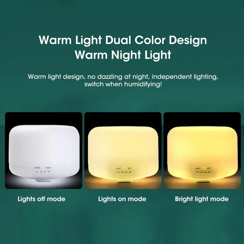 Night Light Essential Oil Air Diffuser