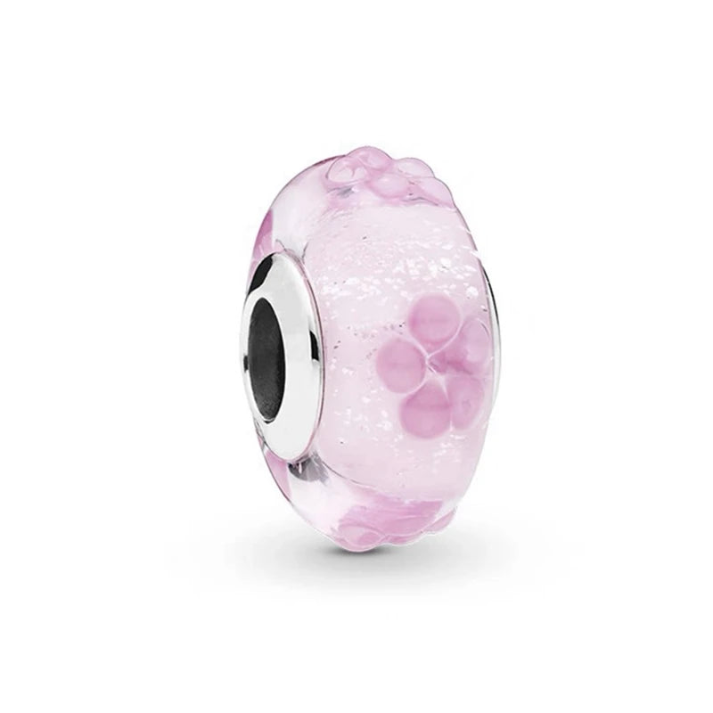 Pink Flowers Series Cherry Blossom Charms