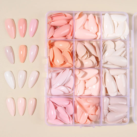 360pcs Solid Colour Fake Nails