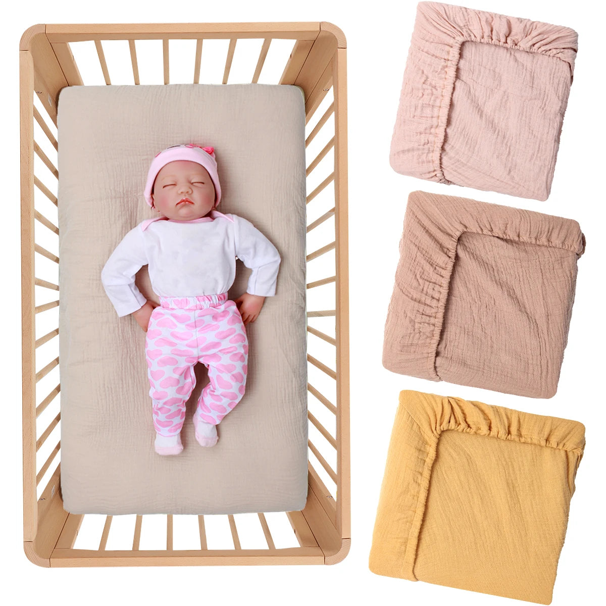 Knitted Cotton Bed Sheets