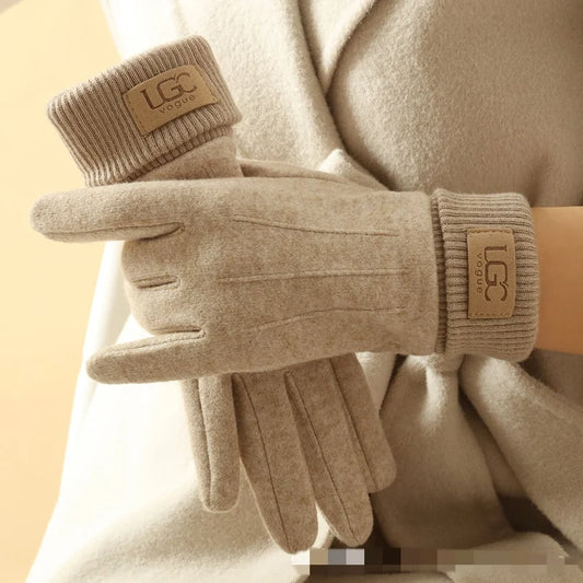 Women’s  Winter Cashmere Touch Screen Gloves