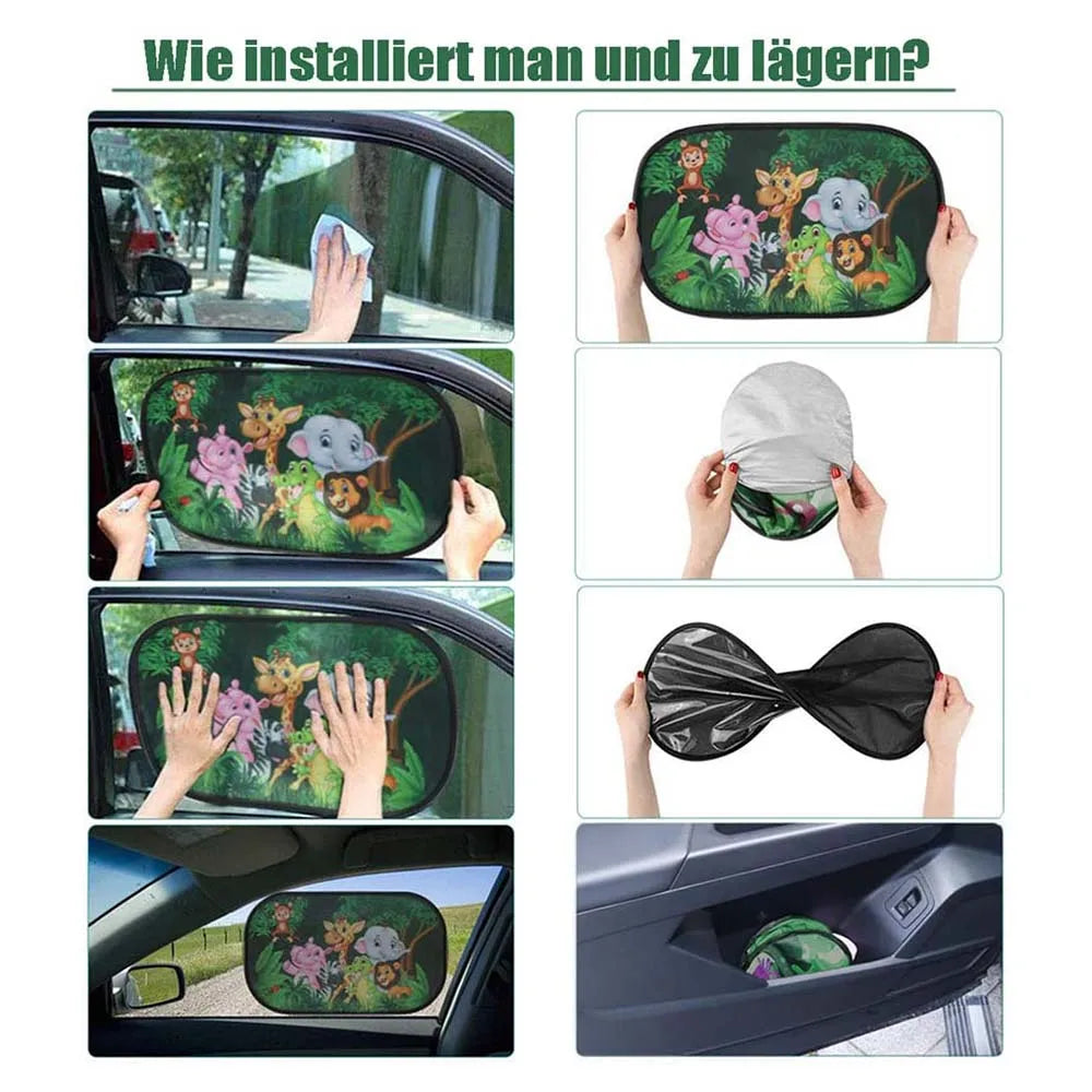 Cute Car Window Sunshade