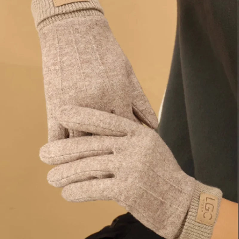 Women’s  Winter Cashmere Touch Screen Gloves