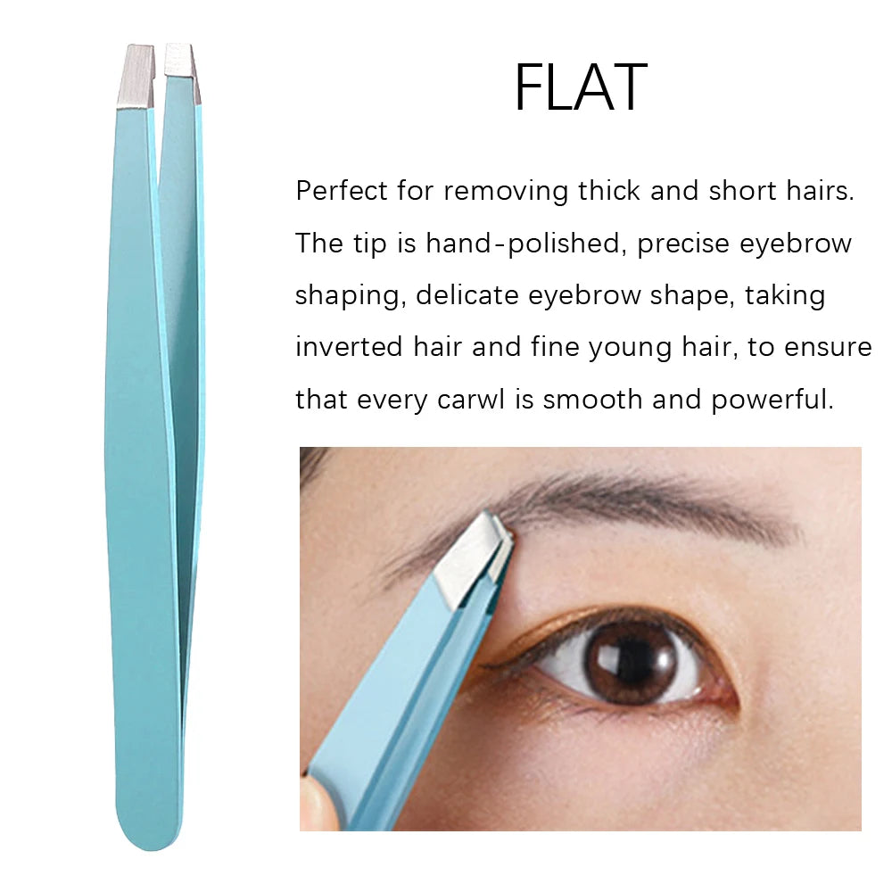 4/6Pcs Hair Removal Tweezer Set
